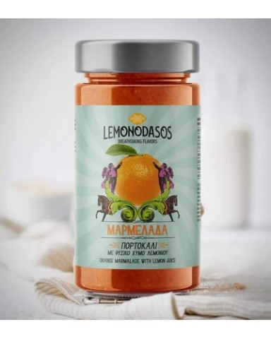 Orange , Traditional Homemade Marmelade  “LEMONODASOS” 380gr