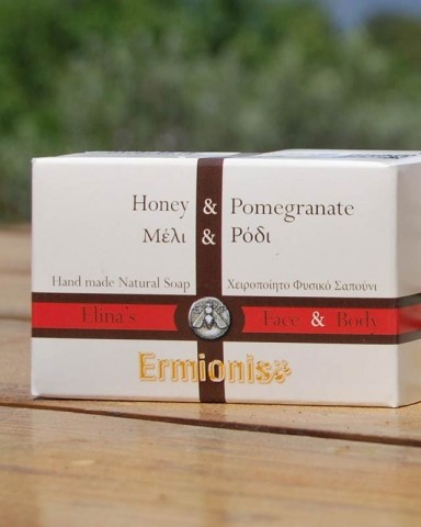Soap  Honey & Pomegranate “Ermionis” 110gr