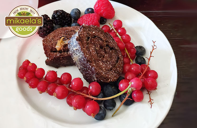 Delicious Stuffed Oat Log